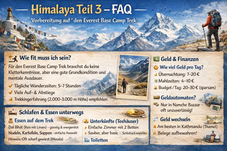 Himalaya Teil 3 – FAQ